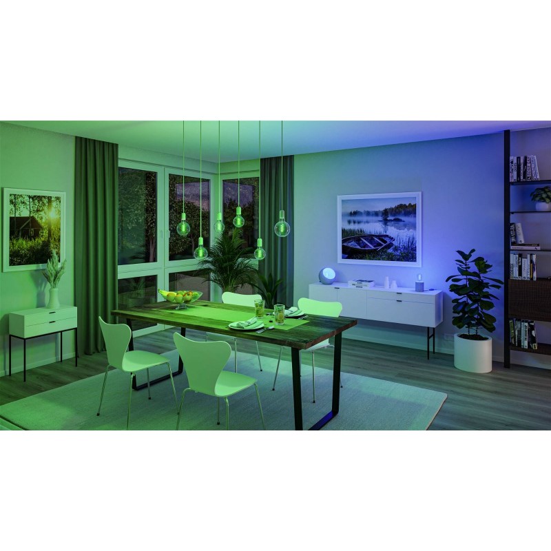 Filament 230V Smart Home Zigbee 3.0 LED Globe G125 E27 6,3W RGBW+ stmívatelné zlatá - PAULMANN