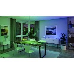 Filament 230V Smart Home Zigbee 3.0 LED žárovka E27 3x6,3W RGBW+ stmívatelné zlatá - PAULMANN
