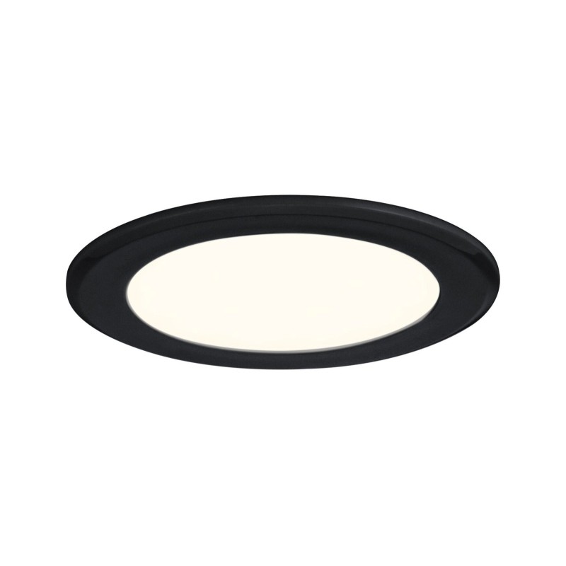 LED vestavná nábytková svítidla 3ks sada kruhové 65mm 3x2,5W 230/12V 3000K černá mat - PAULMANN