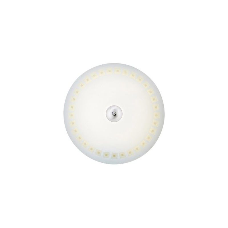 ADRIA Plafon 43cm Biały/Stal