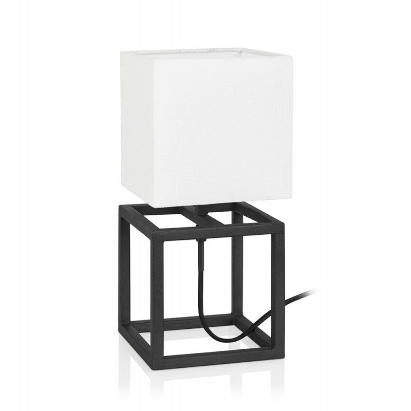 CUBE Stołowa 1L 32,5cm Czarny/Biały