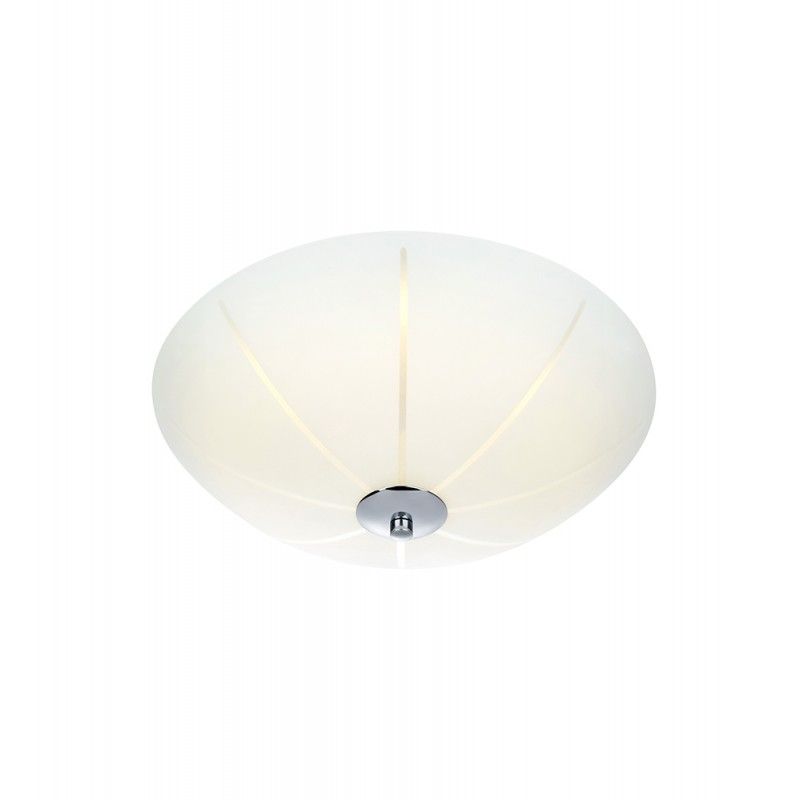 NAZCA Plafon 35cm LED Biały/Chrom