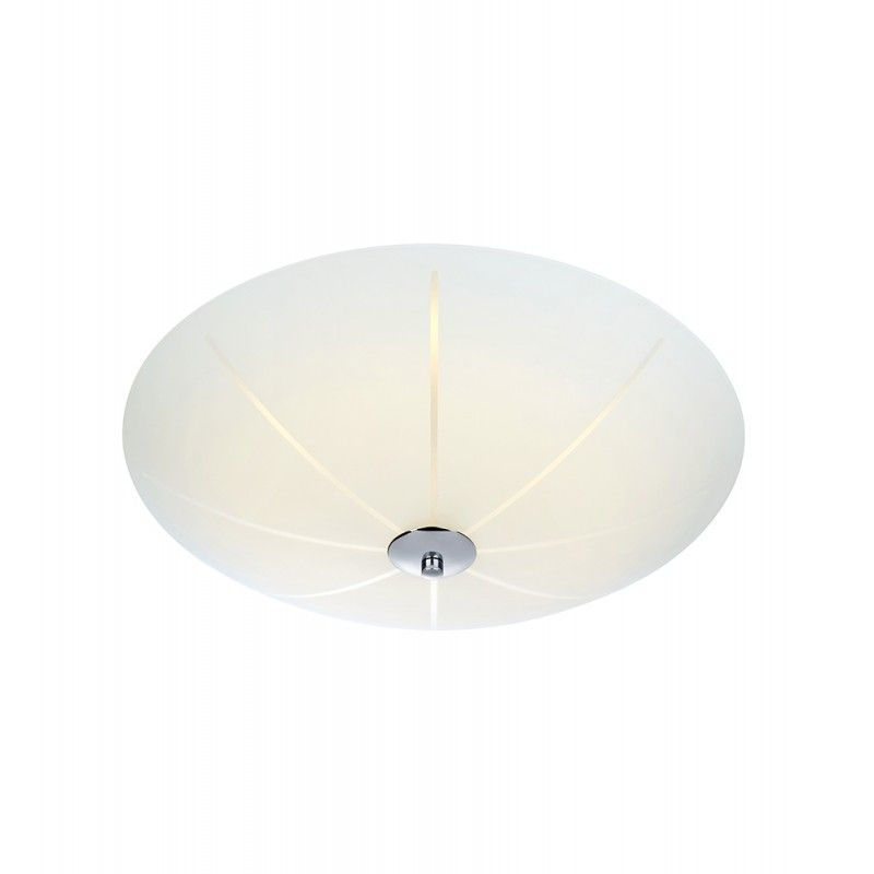 NAZCA Plafon 43cm LED Biały/Chrom