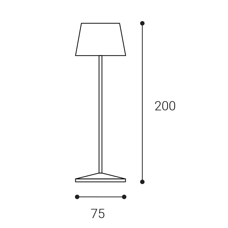 LED2 ROXY MINI, W 2W DIM 2200K/3000K A132551