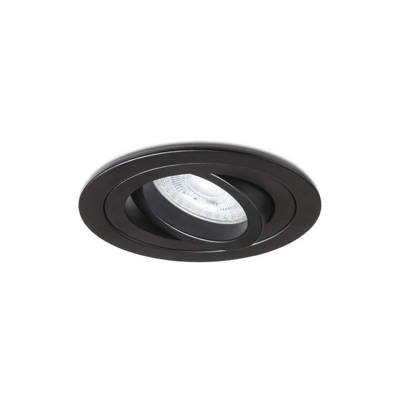 RENDL PASADENA GU10 R zápustná čierna 230V GU10 50W R14103