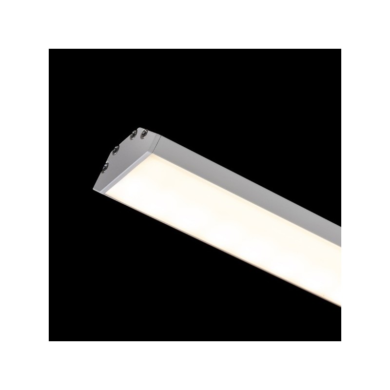 RENDL LED PROFILE J prisadený 1m biela matný akrylát/hliník  R14093