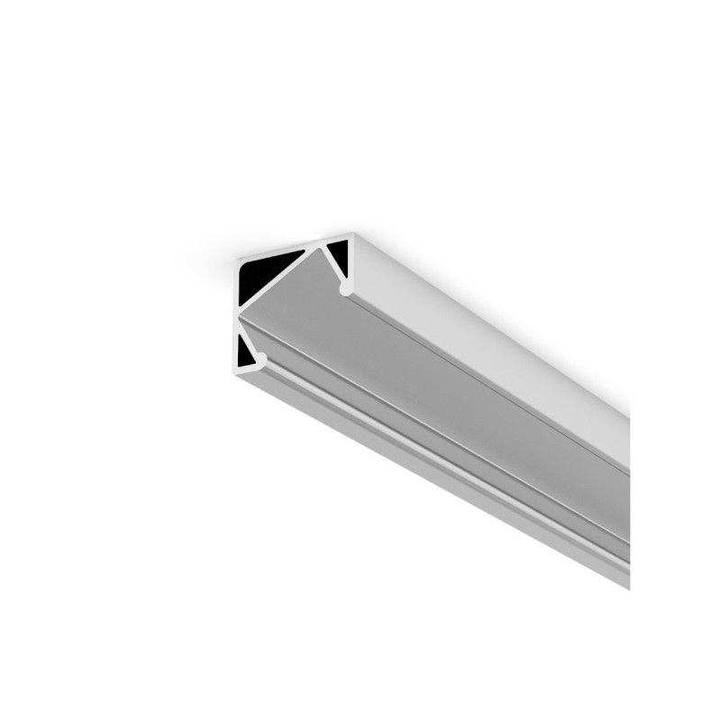 RENDL LED PROFILE I 30/60 prisadený 1m eloxovaný hliník/matný akrylát  R14092