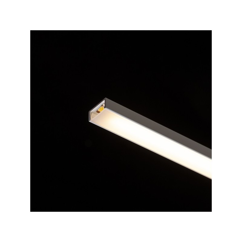 RENDL LED PROFILE G prisadený 1m biela matný akrylát/hliník  R14086