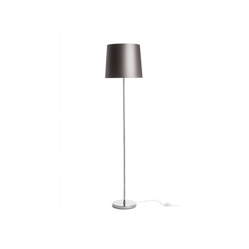 RENDL NYC/CONNY 35 stojanová Monaco holubia sivá/strieborné PVC/chróm 230V LED E27 11W R14077