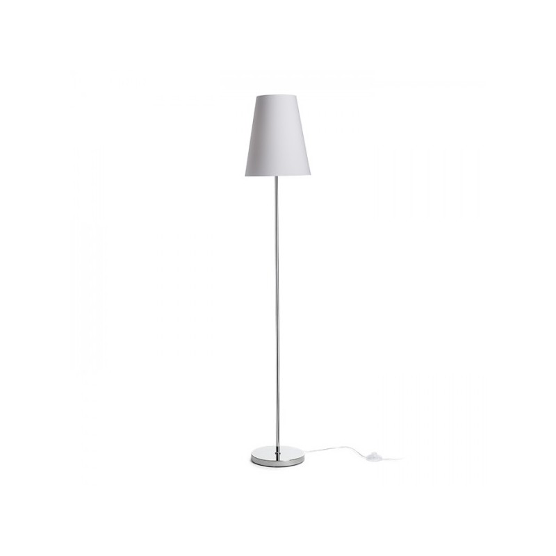 RENDL NYC/CONNY 25 stojanová Polycotton biela/chróm 230V LED E27 7W R14074