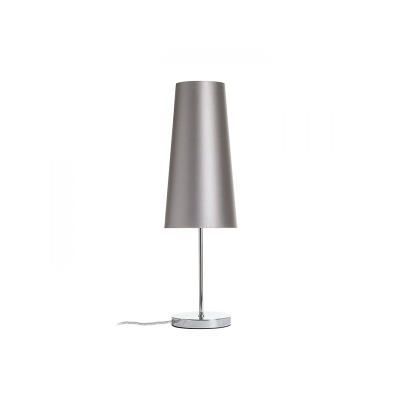 RENDL NYC/CONNY 15/30 stolná Polycotton biela/nikel 230V LED E27 7W R14050