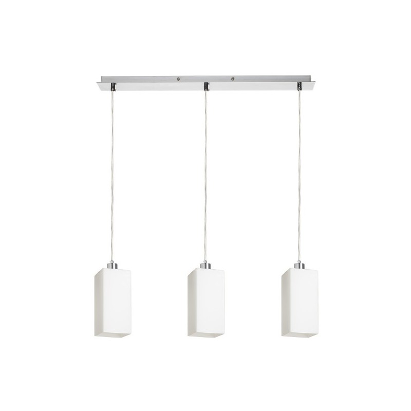 RENDL LIZ III 60 závesná opálové sklo/chróm 230V LED E27 3x11W R14024