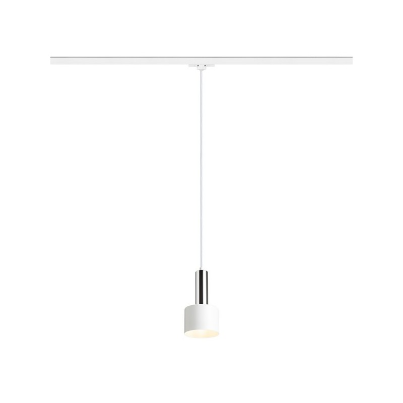 RENDL GIULIA 12 pre trojokruh. lištu biela chróm 230V E27 40W R13990