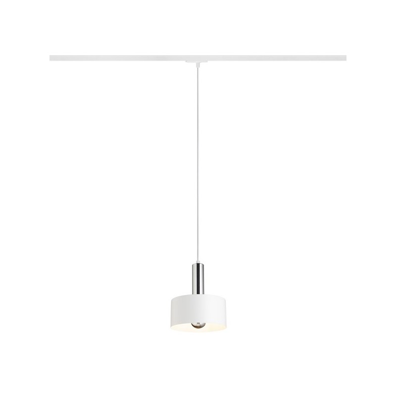 RENDL GIULIA 20 pre jednookr. lištu biela chróm 230V E27 40W R13988