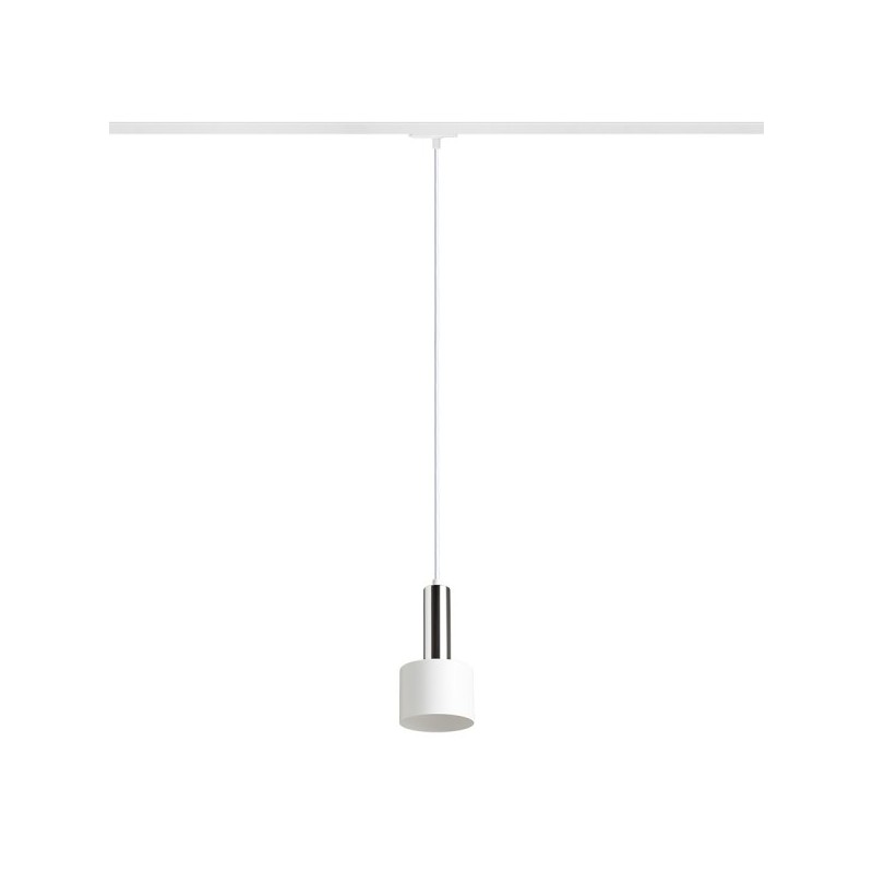 RENDL GIULIA 12 pre jednookr. lištu biela chróm 230V E27 40W R13986