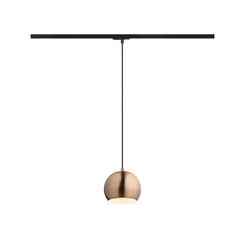 RENDL AGNETA pre jednookr. lištu závesná česaná meď 230V E27 40W R13973