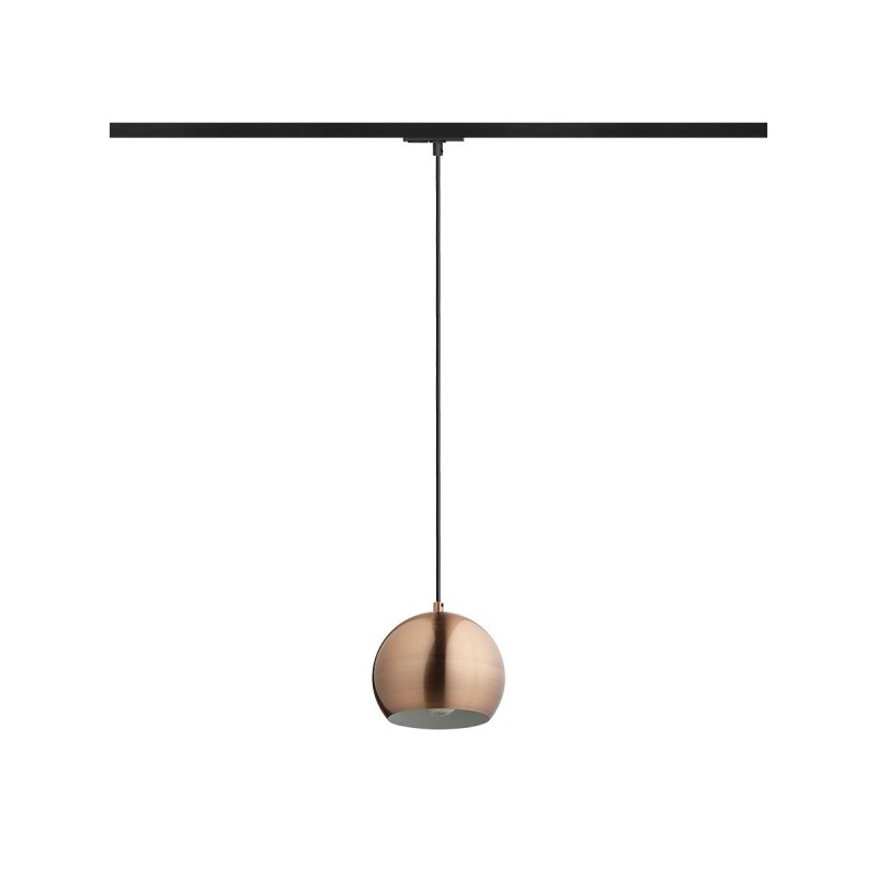 RENDL AGNETA pre jednookr. lištu závesná česaná meď 230V E27 40W R13973