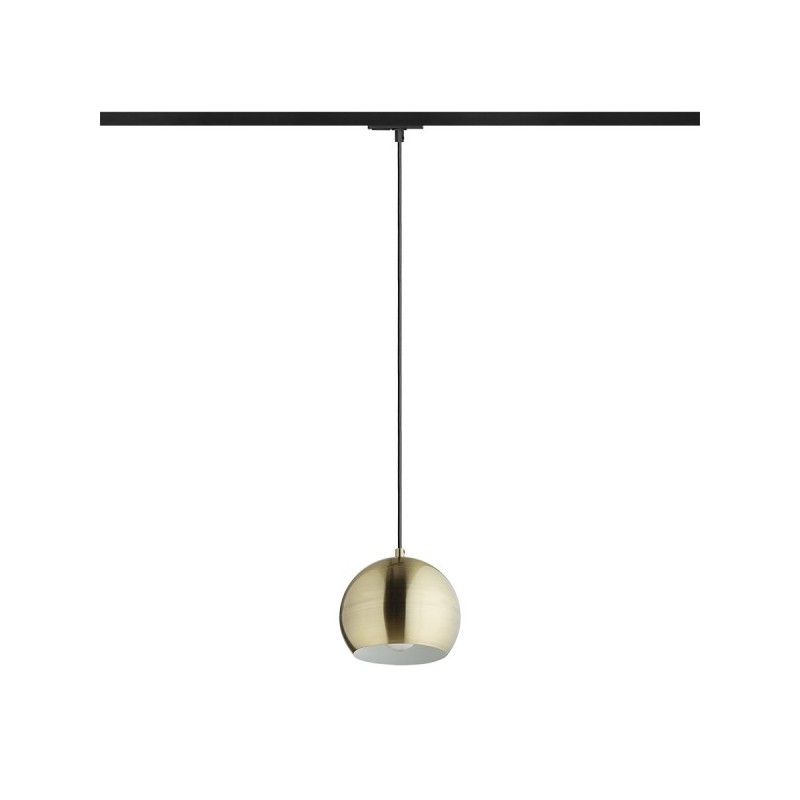 RENDL AGNETA pre jednookr. lištu závesná česaná mosadz 230V E27 40W R13972