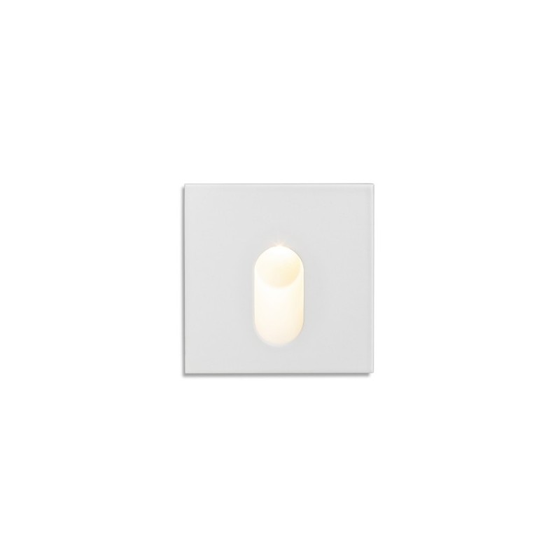 RENDL MEMPHIS SQ zápustná do steny biela 230V LED 3W 60° 3000K R13954