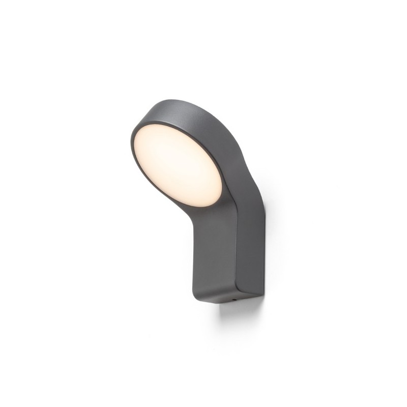 RENDL ELIA nástenná antracitová  230V LED 9W IP44  3000K R13930