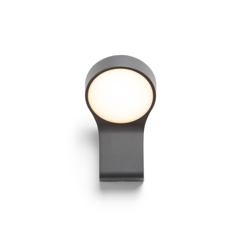 RENDL ELIA nástenná antracitová  230V LED 9W IP44  3000K R13930