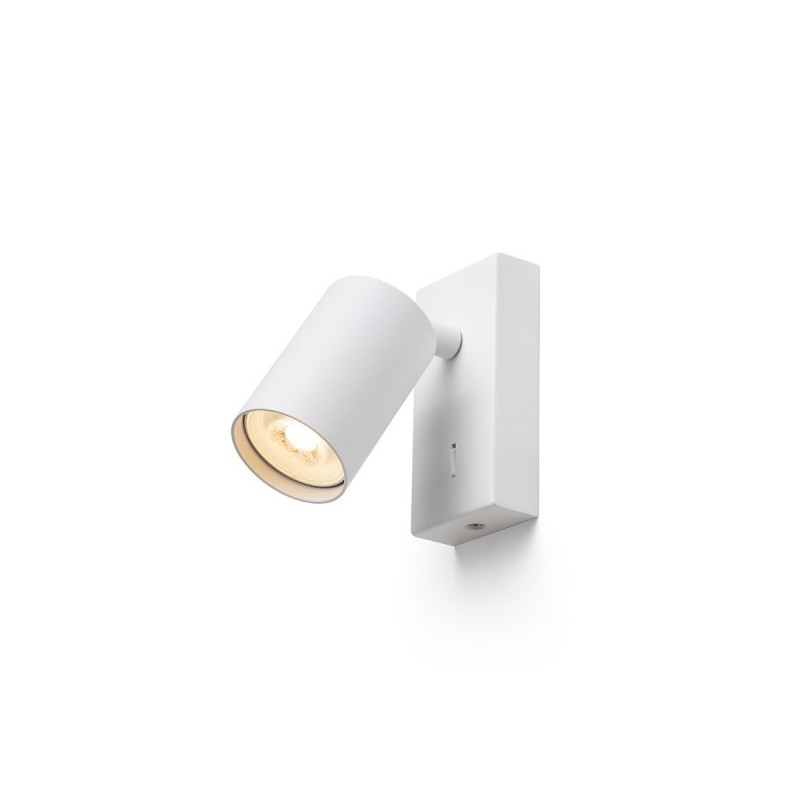 RENDL DUDE nástenná biela 230V LED GU10 9W R13924
