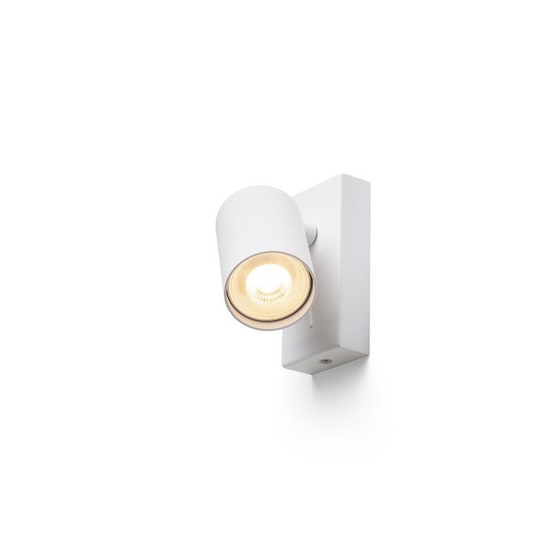RENDL DUDE nástenná biela 230V LED GU10 9W R13924