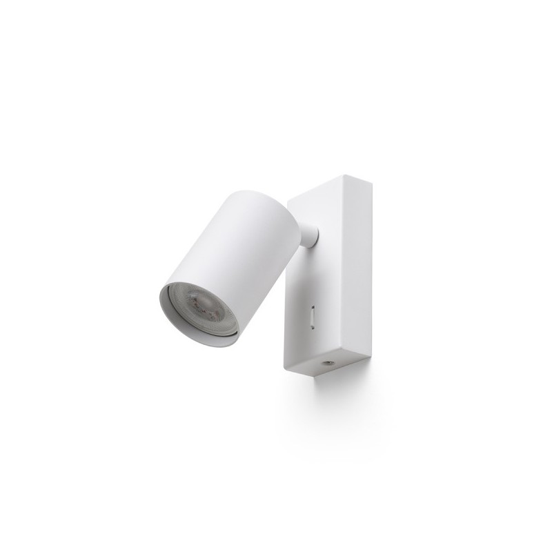 RENDL DUDE nástenná biela 230V LED GU10 9W R13924