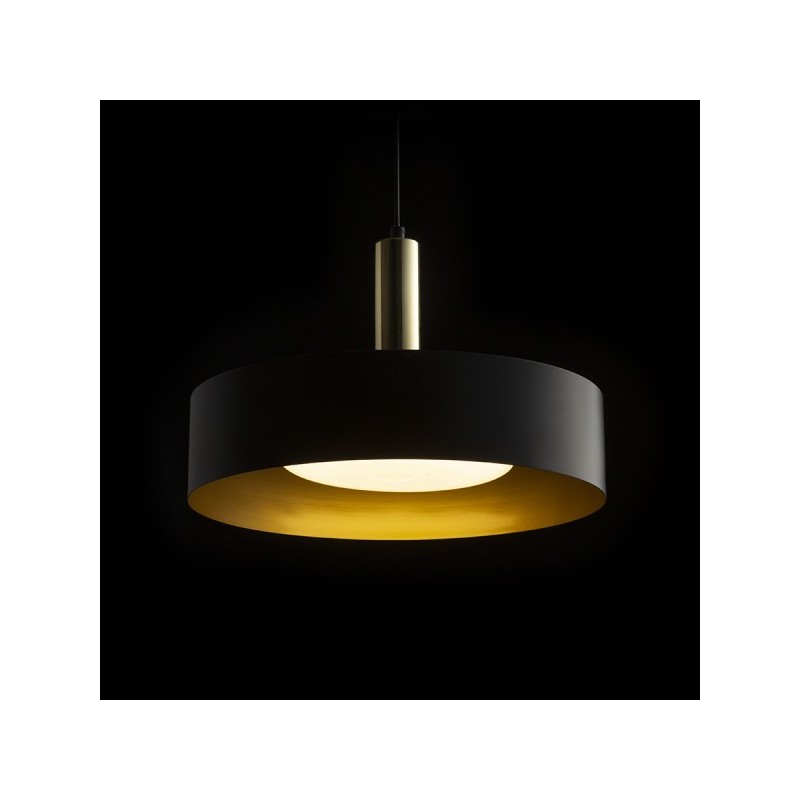 RENDL GIULIA 40 závesná čierna/zlatohnedá mosadz 230V E27 40W R13913