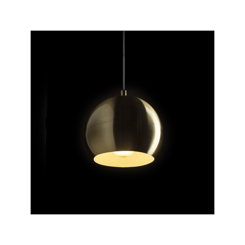 RENDL AGNETA závesná  česaná mosadz 230V E27 40W R13899