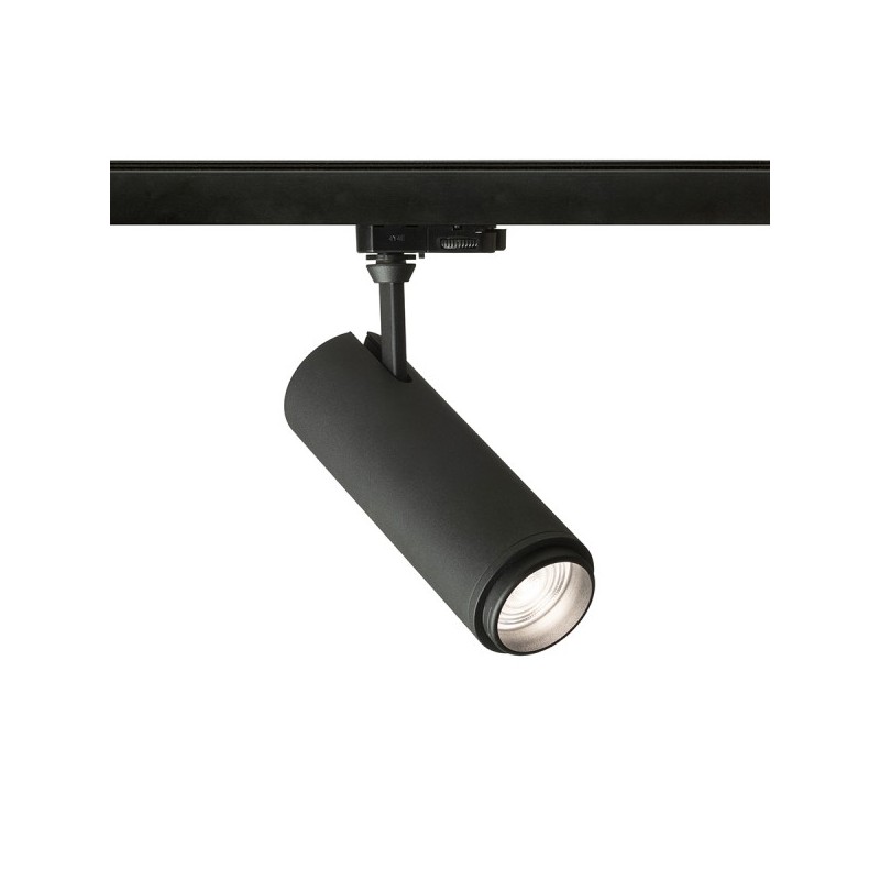 RENDL FOCUS 20 DIMM pre trojokruh. lištu čierna  230V LED 20W 10 60°  3000K 4000K 5000K R13885