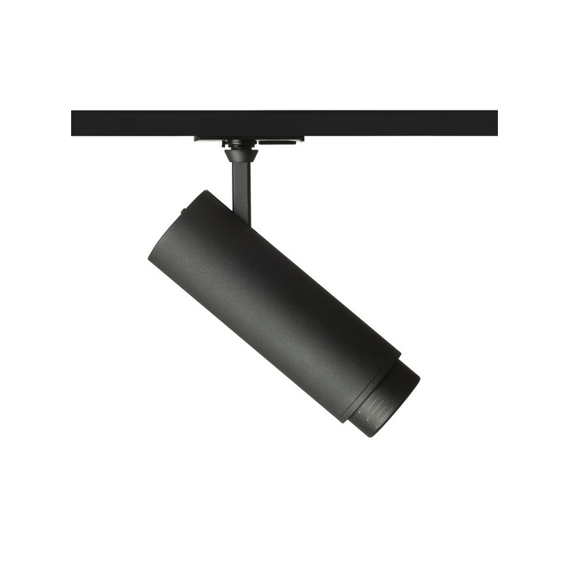 RENDL FOCUS 20 DIMM pre jednookr. lištu čierna  230V LED 20W 10 60°  3000K 4000K 5000K R13881