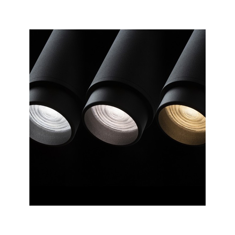 RENDL FOCUS 20 DIMM pre jednookr. lištu čierna  230V LED 20W 10 60°  3000K 4000K 5000K R13881