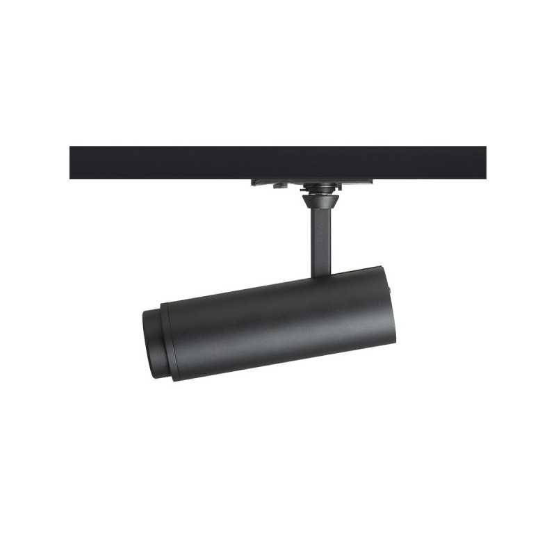 RENDL FOCUS 12 DIMM pre jednookr. lištu čierna  230V LED 12W 10 60°  3000K 4000K 5000K R13879