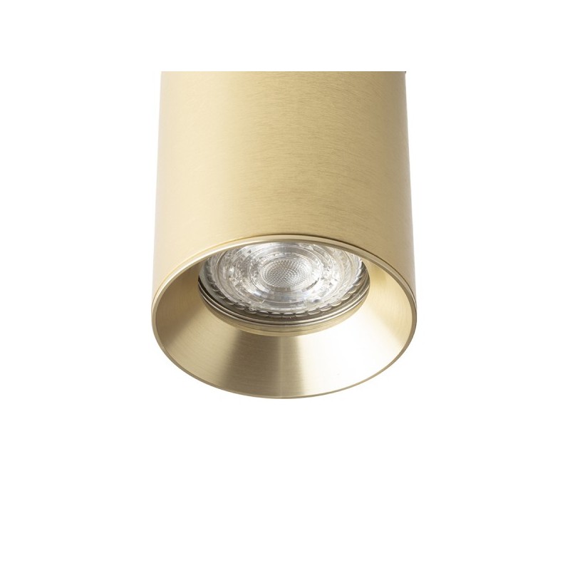 RENDL DARIO pre jednookr. lištu  česaná mosadz 230V GU10 9W R13872