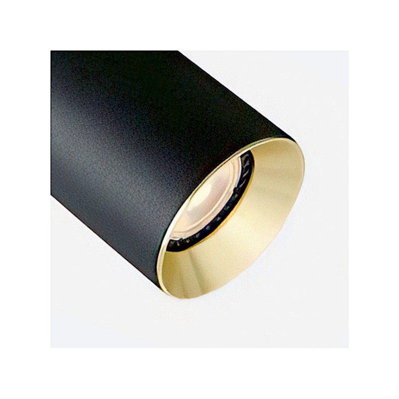 RENDL DARIO pre jednookr. lištu čierna česaná mosadz 230V GU10 9W R13871