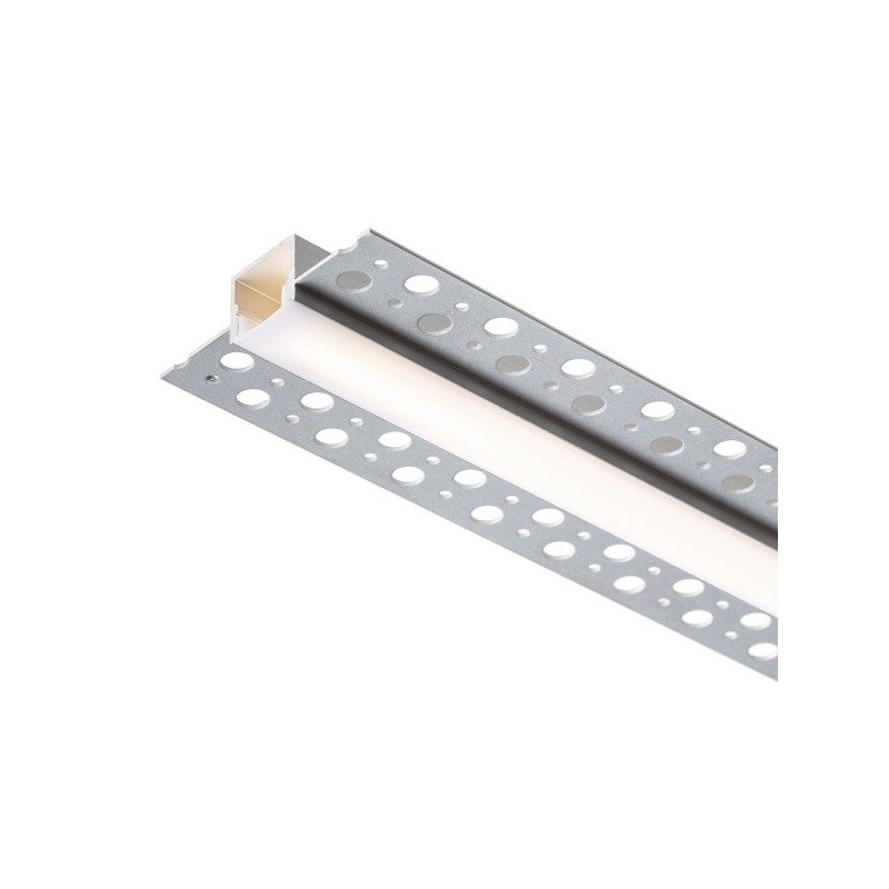 RENDL LED PROFILE B zápustný 1m hliník/mliečny akrylát  R13865