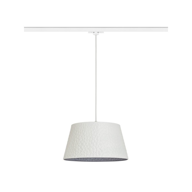 RENDL BUCKY 40 pre trojokruh. lištu biela/sivá kov 230V E27 28W R13859