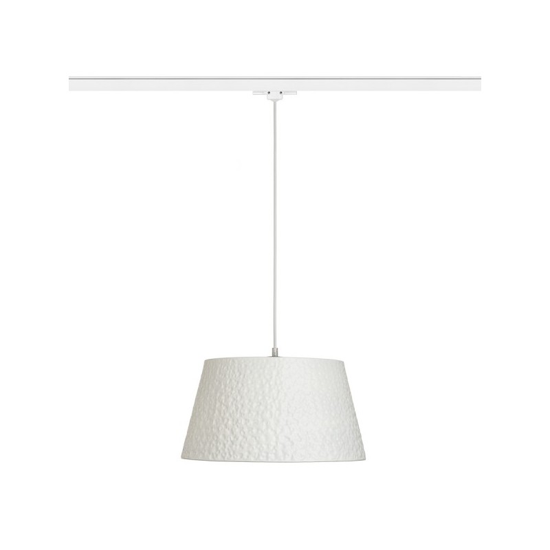 RENDL BUCKY 40 pre trojokruh. lištu biela/sivá kov 230V E27 28W R13859