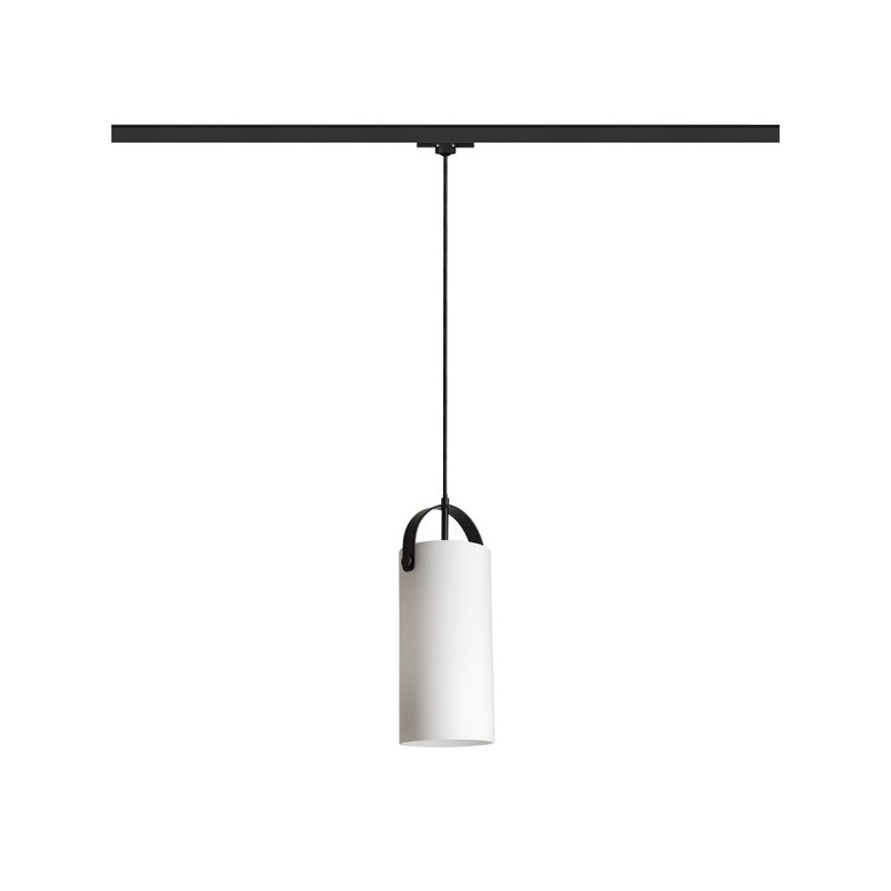 RENDL JULIETTA 31 pre trojokruh. lištu opálové sklo/čierna 230V E27 20W R13856