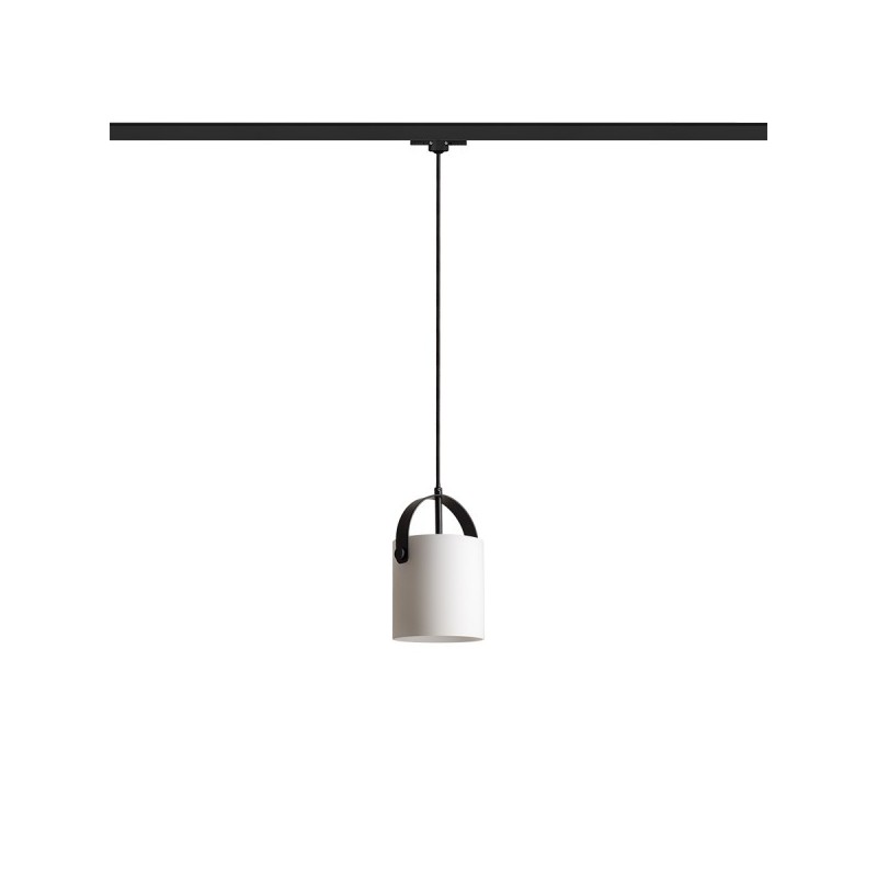 RENDL JULIETTA 16 pre trojokruh. lištu opálové sklo/čierna 230V E27 20W R13855