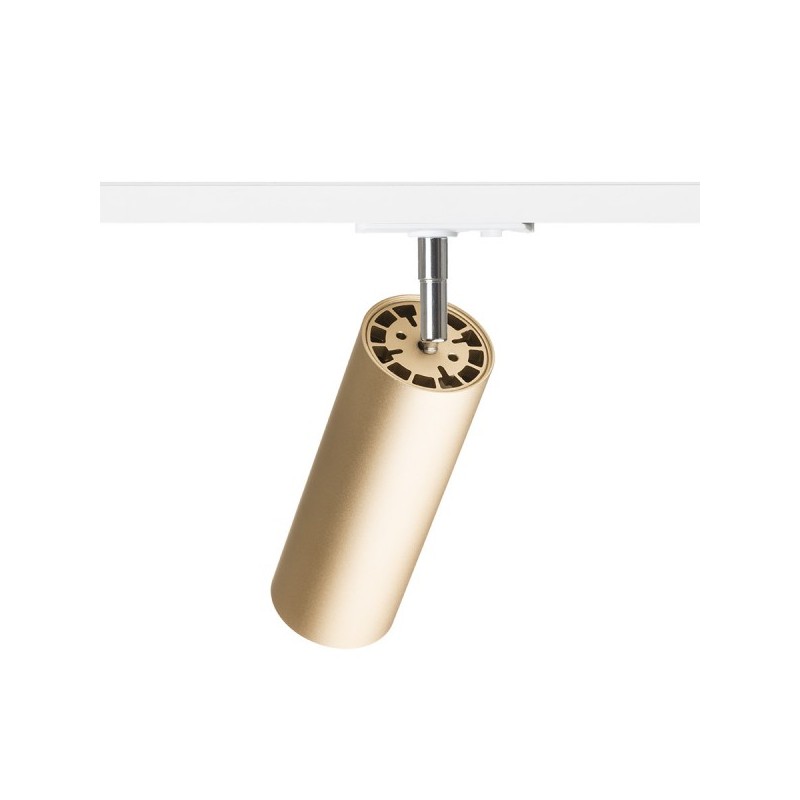 RENDL MAVRO DIMM pre jednookr. lištu zlatá 230V LED 12W 38° 3000K R13849