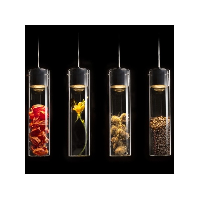 RENDL GARNISH pre trojokruh. lištu číre sklo/chróm 230V GU10 9W R13815