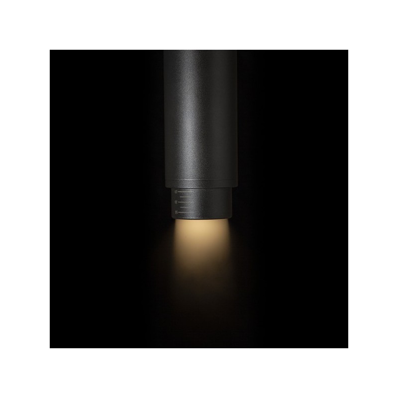 RENDL OPTIMUS pre trojokruh. lištu čierna 230V LED GU10 9W 10 50° R13784