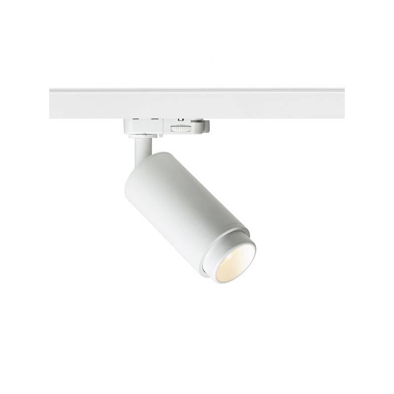 RENDL OPTIMUS pre trojokruh. lištu biela 230V LED GU10 9W 10 50° R13783