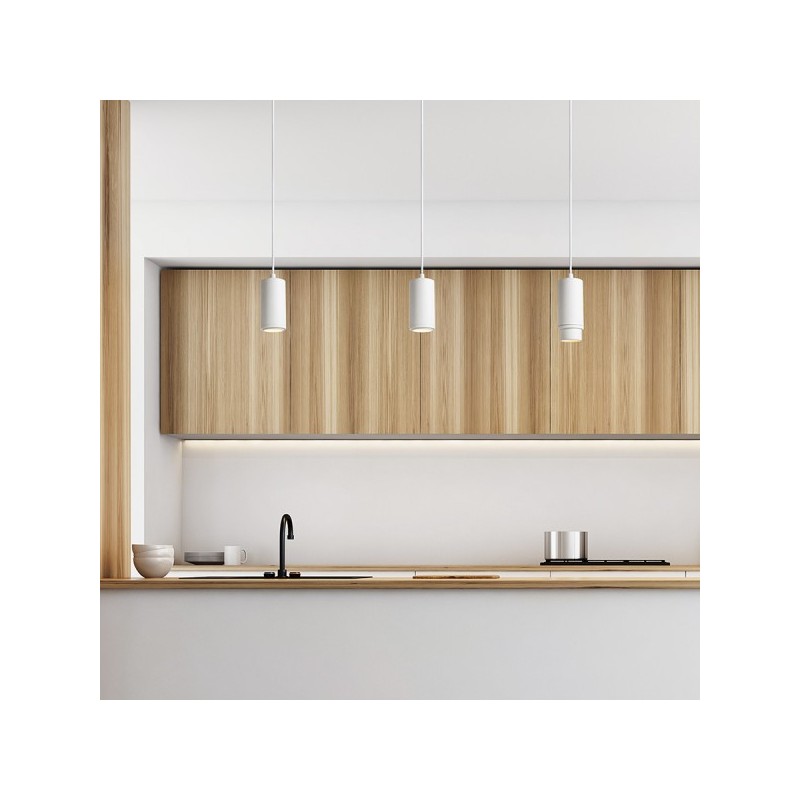 RENDL OPTIMUS závesná biela 230V LED GU10 9W 10 50° R13777