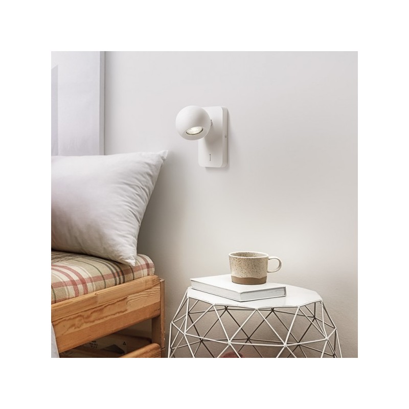 RENDL SIENA nástenná biela 230V GU10 50W R13761