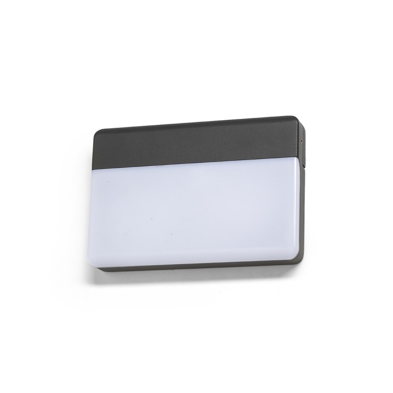 RENDL GAVIN nástenná antracitová mliečny akrylát 230V LED 13W IP65 3000K R13756