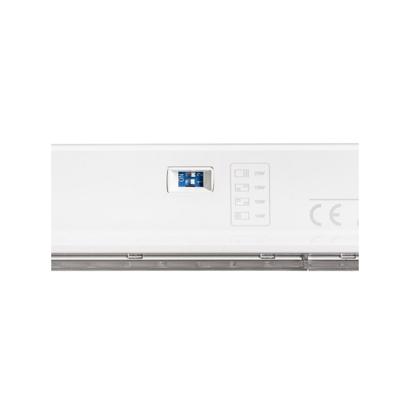 RENDL FLATLINE 60 pre trojokruh. lištu biela 230V LED 20W 90° 3000K R13731