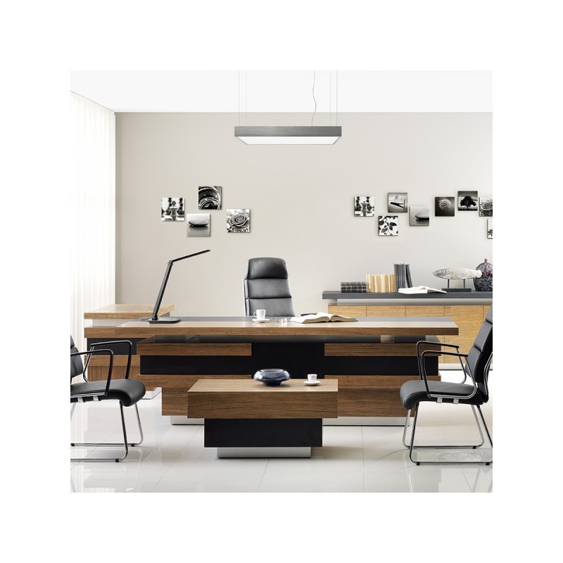 RENDL STRUCTURAL LED 55x55 závesná česaný hliník 230V LED 48W 3000K R13714